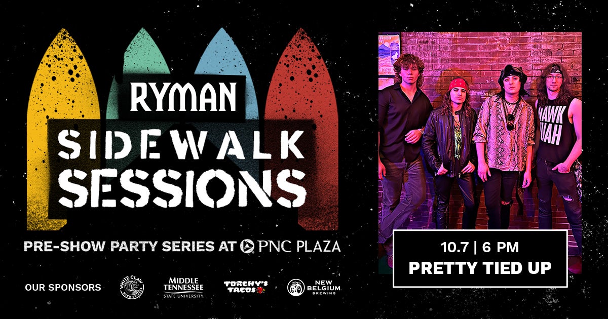 Ryman Sidewalk Sessions with Pretty Tied Up