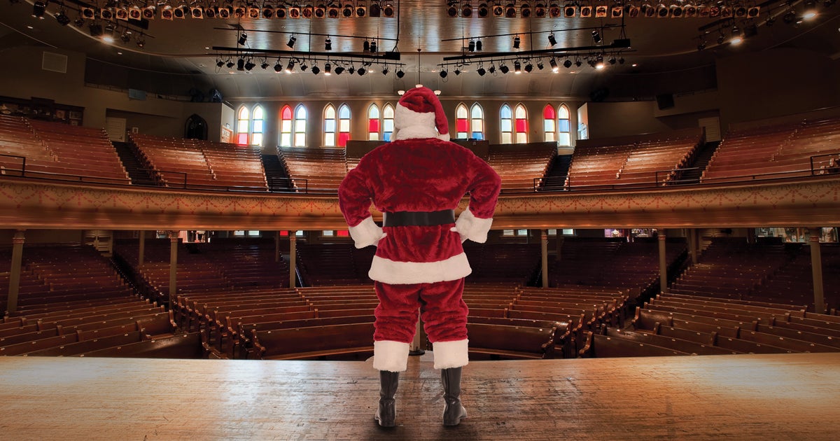 Santa at the Ryman