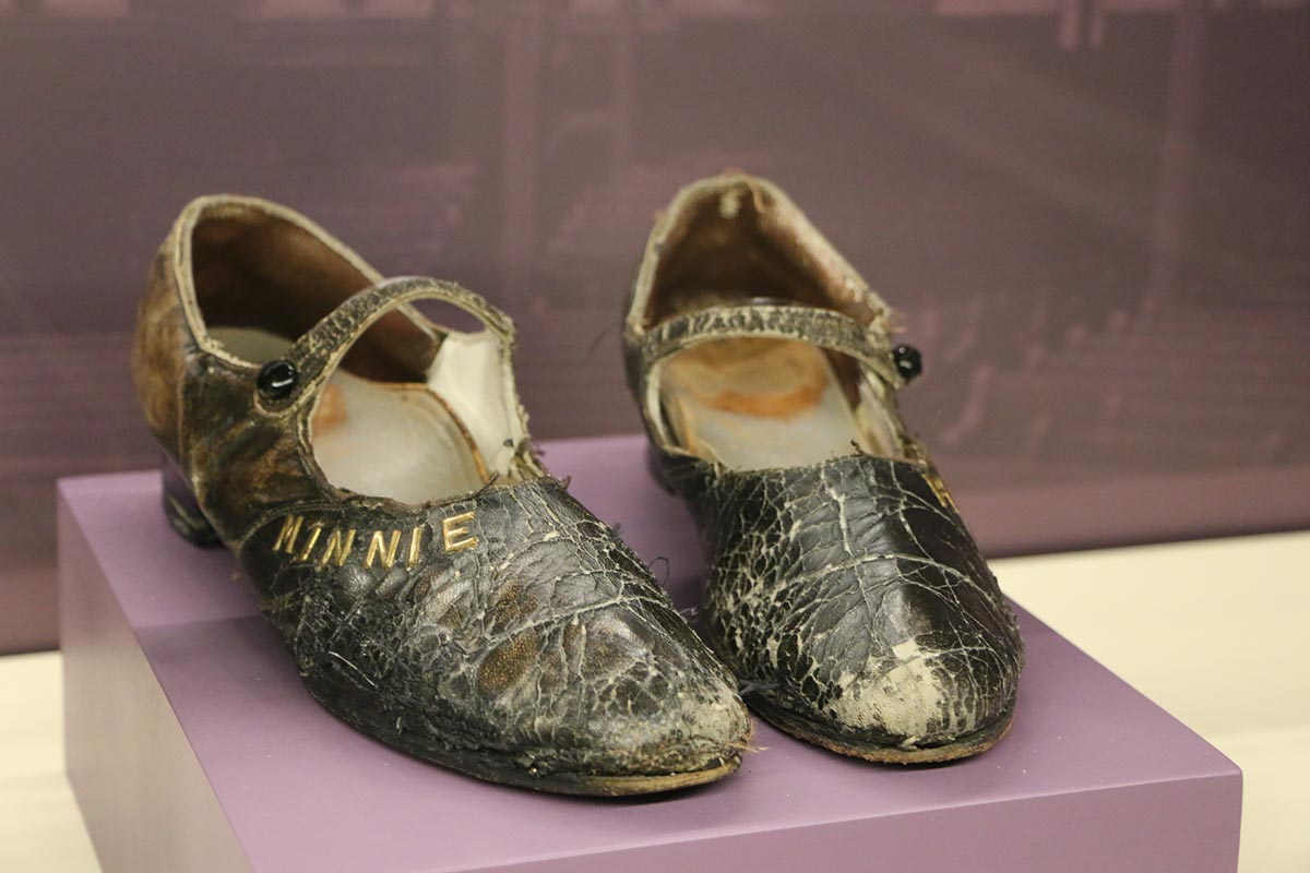Minnie Pearl's worn shoes